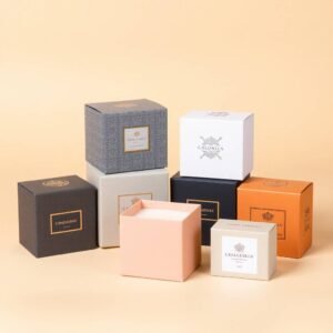 Custom Candle Boxes at Wholesale - 2 Piece Candle Boxes