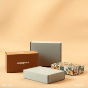 Branded custom subscription boxes with vibrant designs
