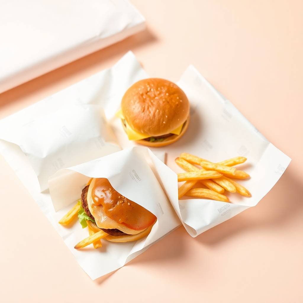 Custom Grease Resistant Paper for Food Wrapping
