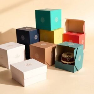 Printed Custom Cake Boxes - Free Shipping & Low MOQ
