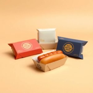 Custom Hot Dog Packaging Trays - Free Shipping