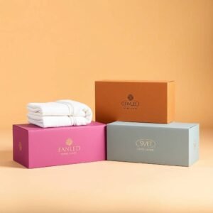 Order Custom Towel Boxes - Free Shipping in USA