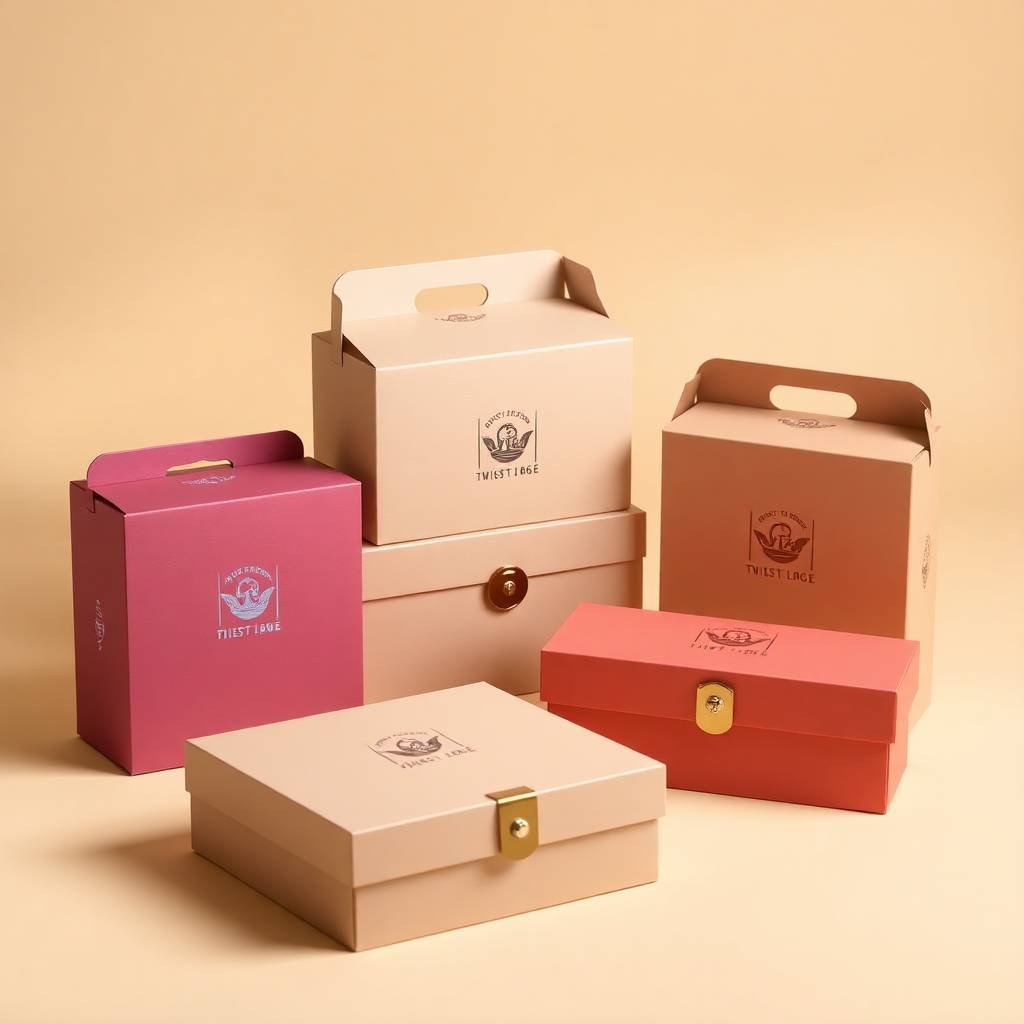 Custom Twist Top Boxes with Logo - Low MOQ