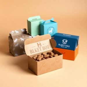 Affordable Custom Dog Treat Boxes - Free Shipping