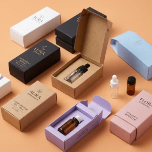 Custom Cardboard Vial Boxes