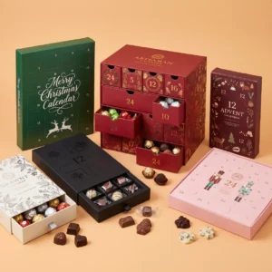 Custom Advent Calendar Chocolate Boxes