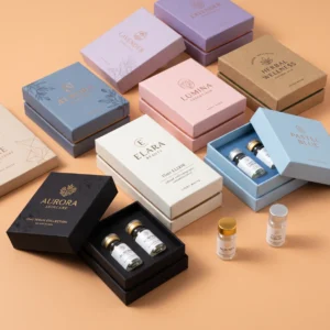 Custom Two Piece Vial Boxes