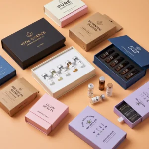 Custom Vial Boxes With Foam Insert